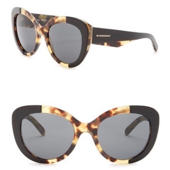 BURBERRY 54mm BUTTERFLY SUNGLASSES in HAVANA - Picture 10 of 12